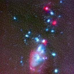 generated: a view of the Orion constellation in the night sky #5